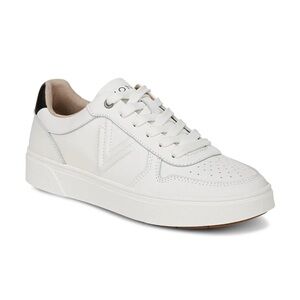 Vionic Kimmie Court Sneakers White Leather Size 8.5